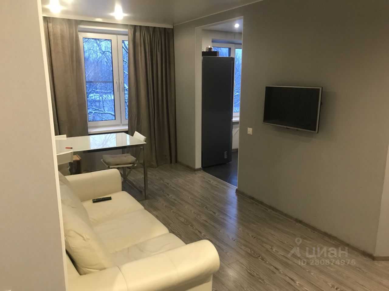 3-комнатная квартира, 55 м²