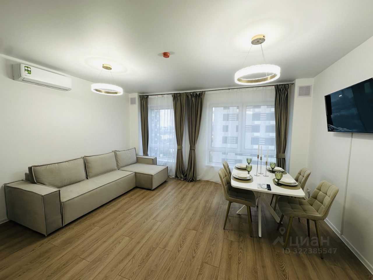 3-комнатная квартира, 80 м² — фотография 2