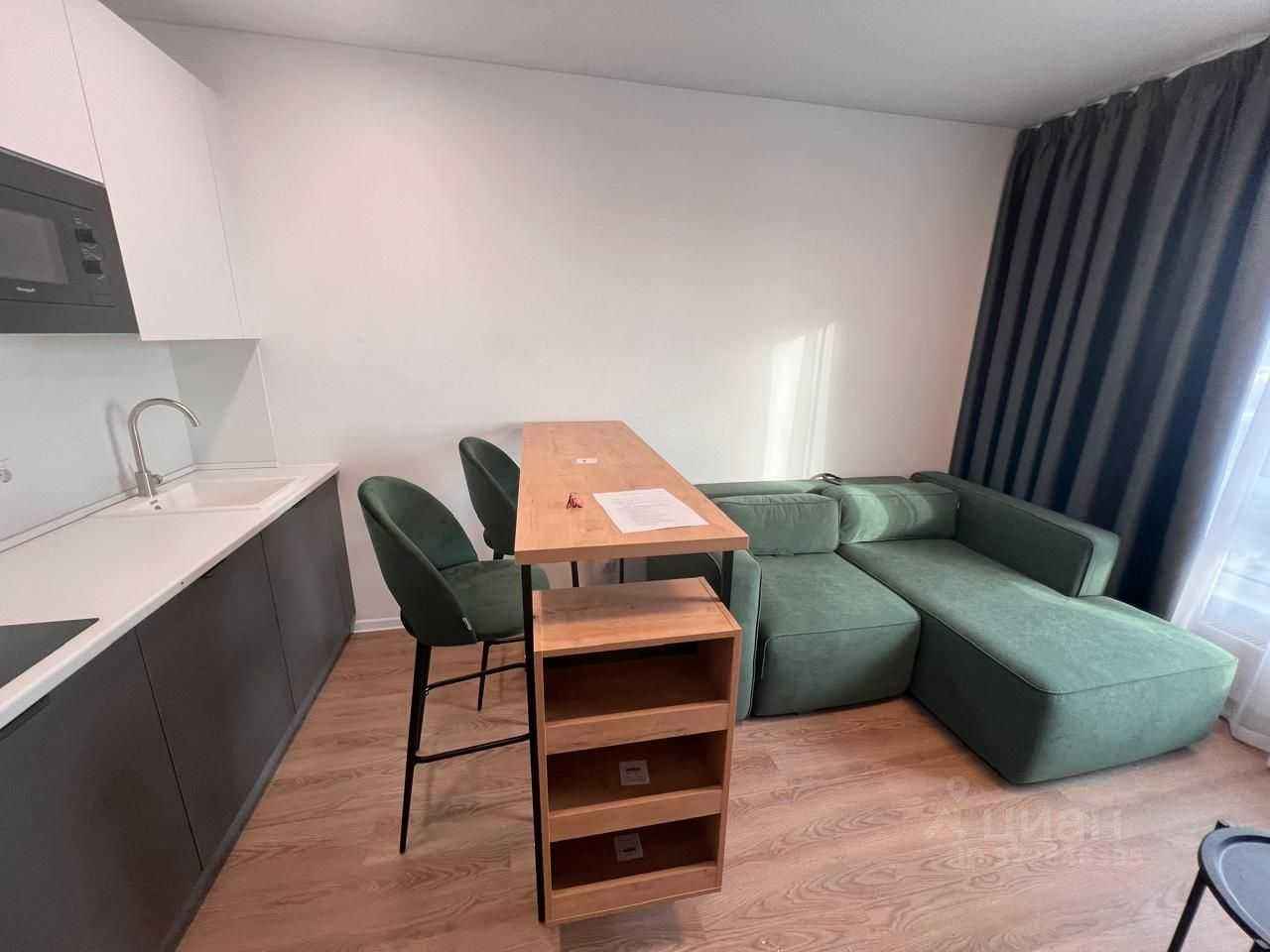 1-комнатная квартира, 21,7 м² — фотография 2