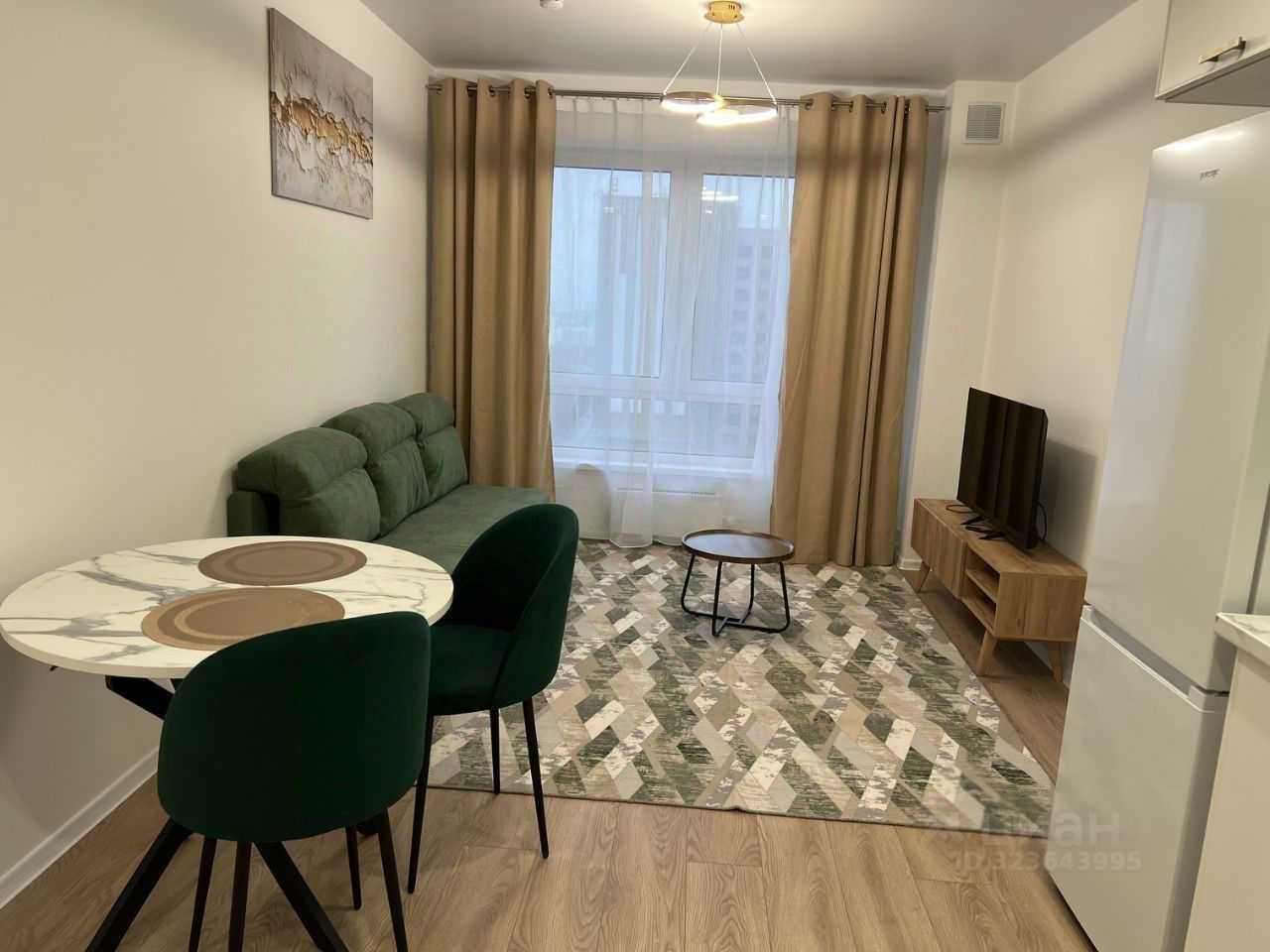 1-комнатная квартира, 36 м²