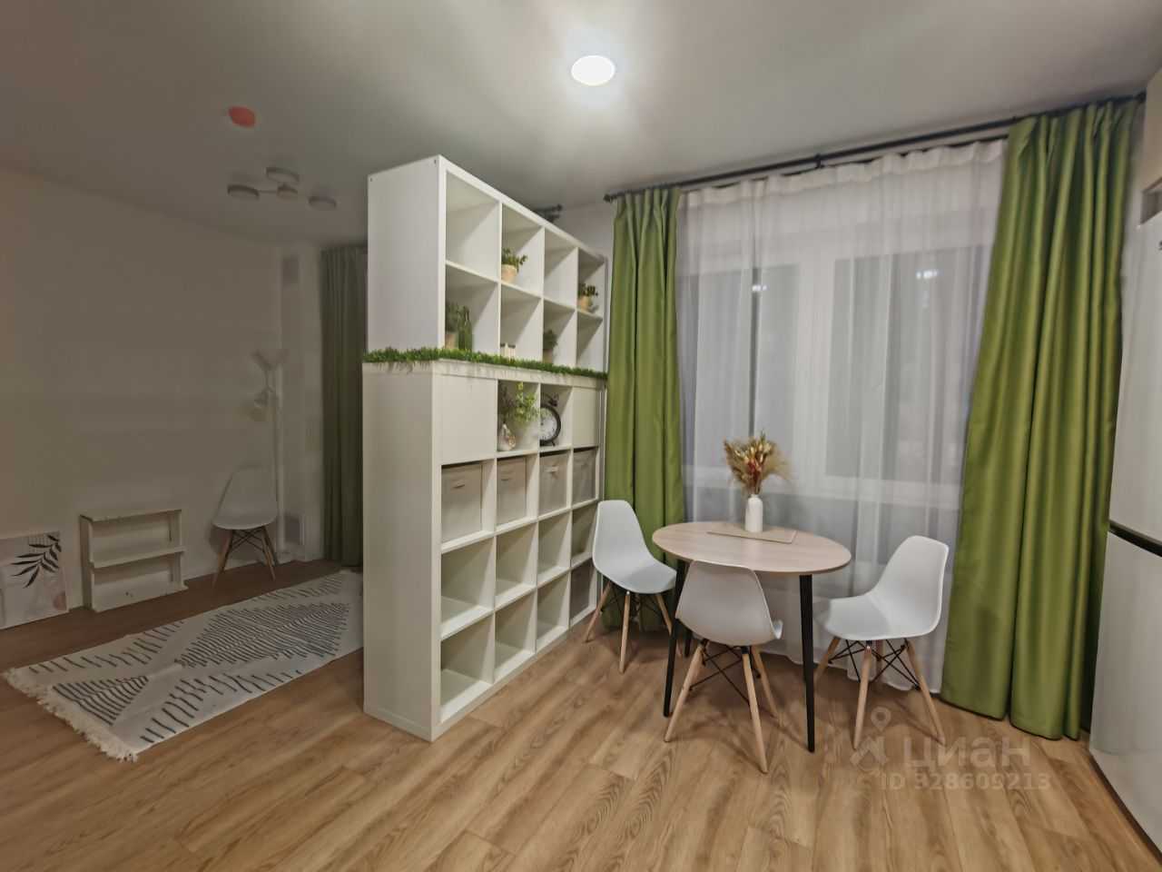 1-комнатная квартира, 33,2 м²