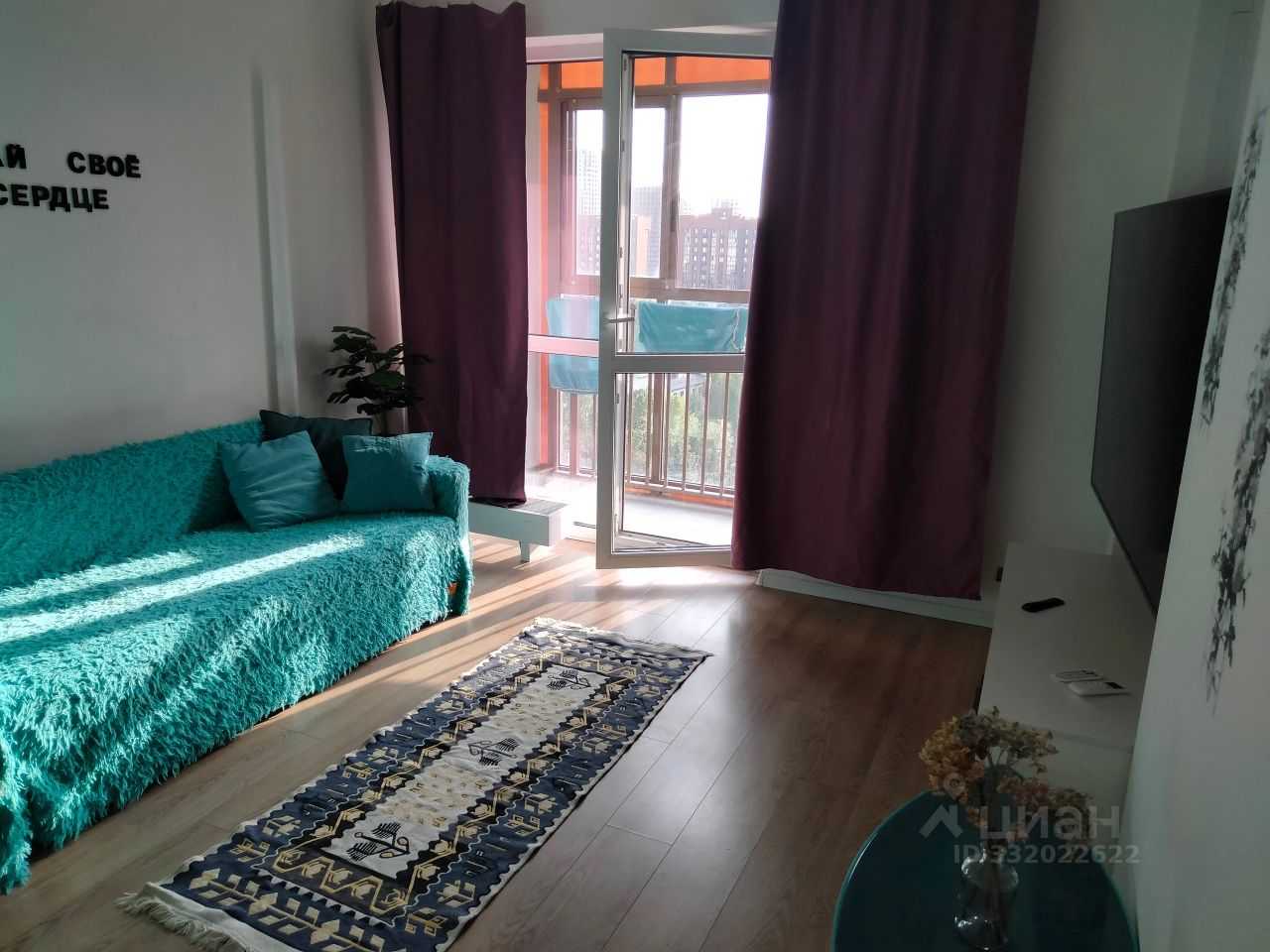 2-комнатная квартира, 52 м² — фотография 2