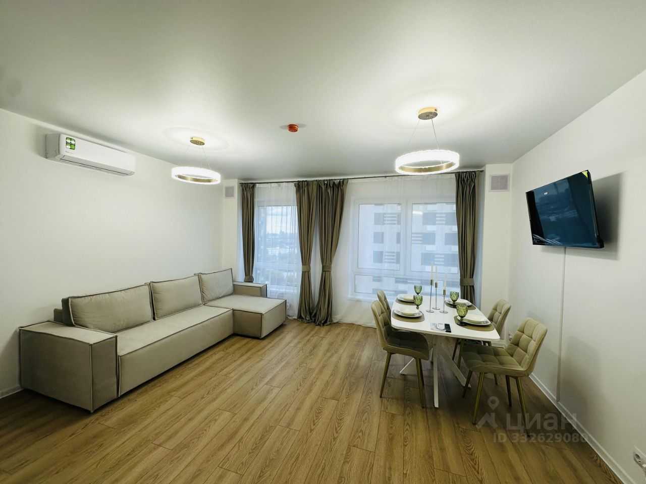 3-комнатная квартира, 80 м² — фотография 3