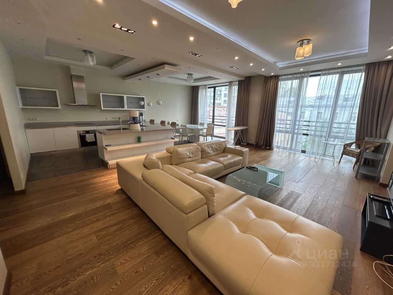 3-комнатная квартира, 132,2 м²