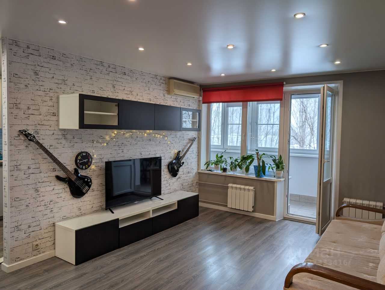 1-комнатная квартира, 37,3 м²