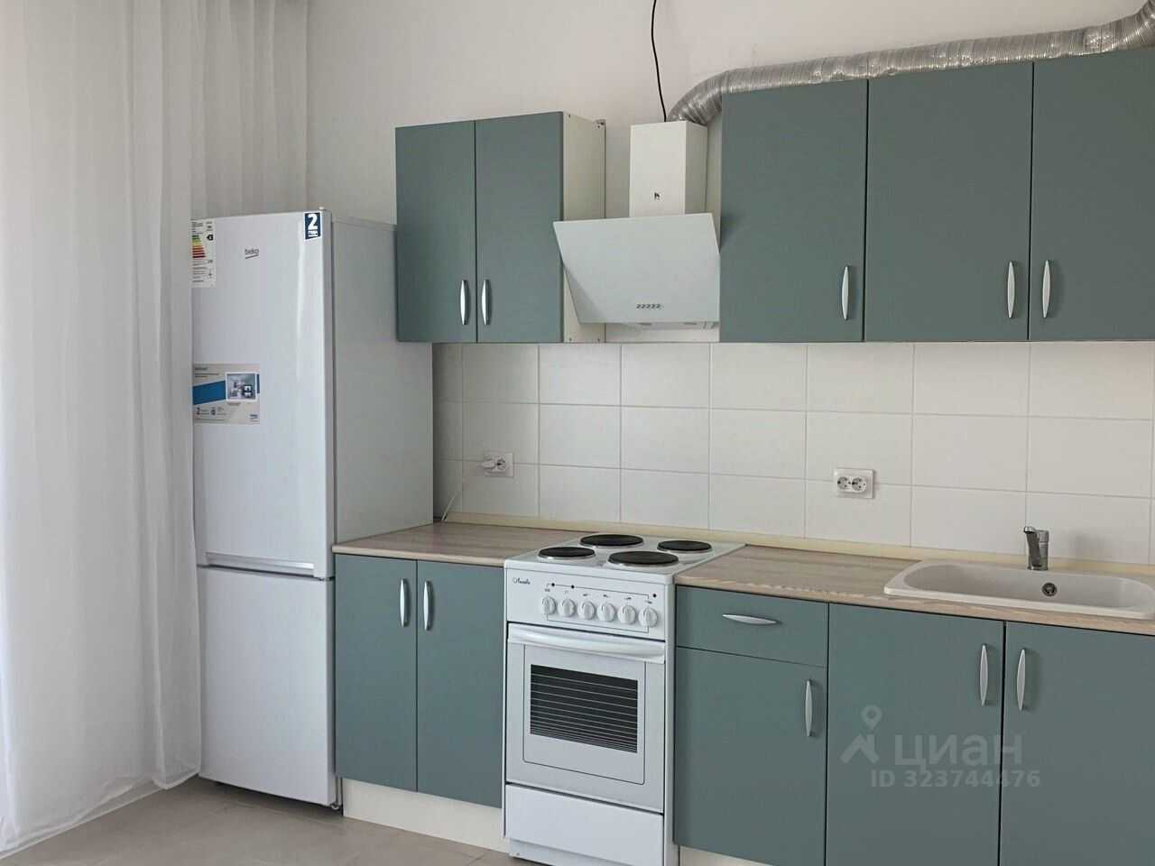 1-комнатная квартира, 45 м²