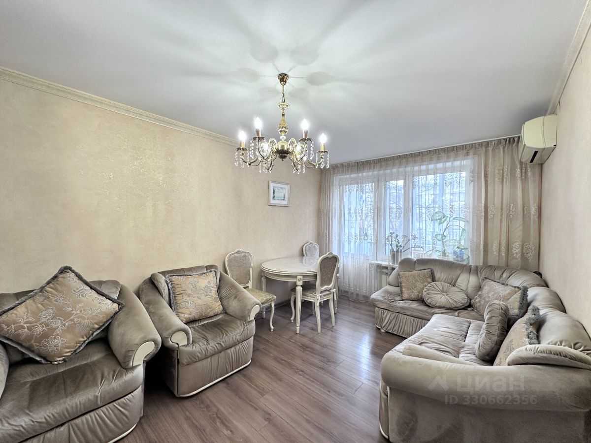 3-комнатная квартира, 58,5 м²