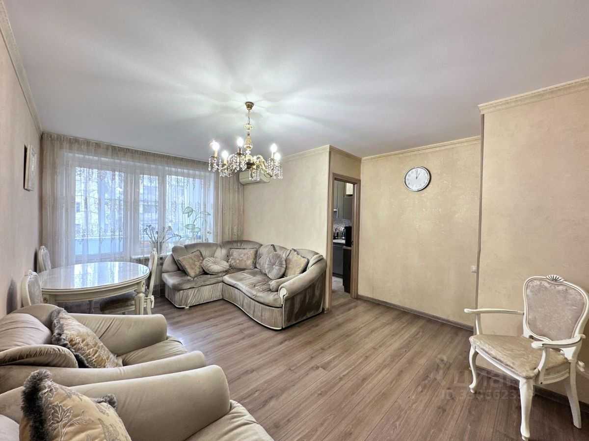 3-комнатная квартира, 58,5 м² — фотография 2