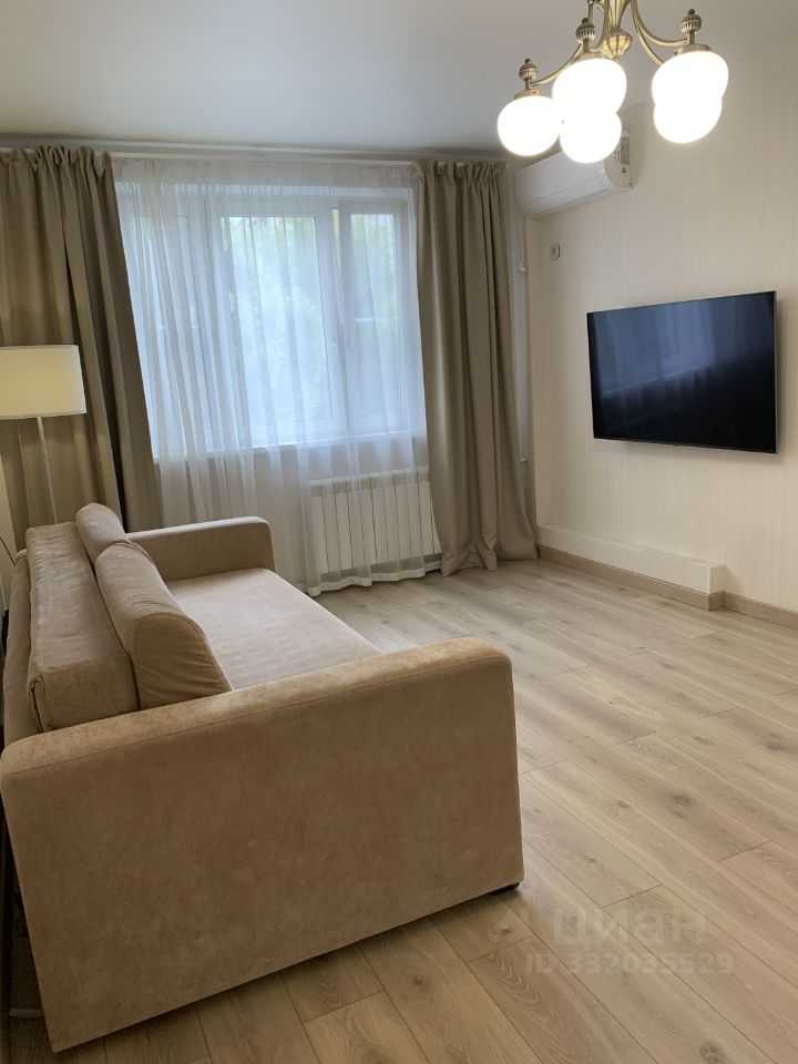 1-комнатная квартира, 38,5 м²