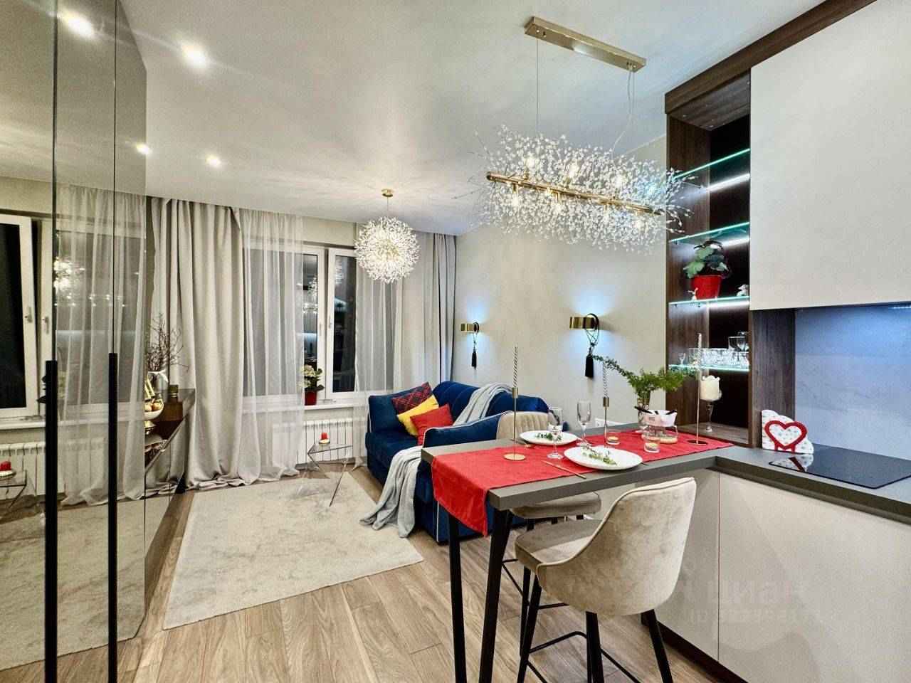 1-комнатная квартира, 35 м² — фотография 2
