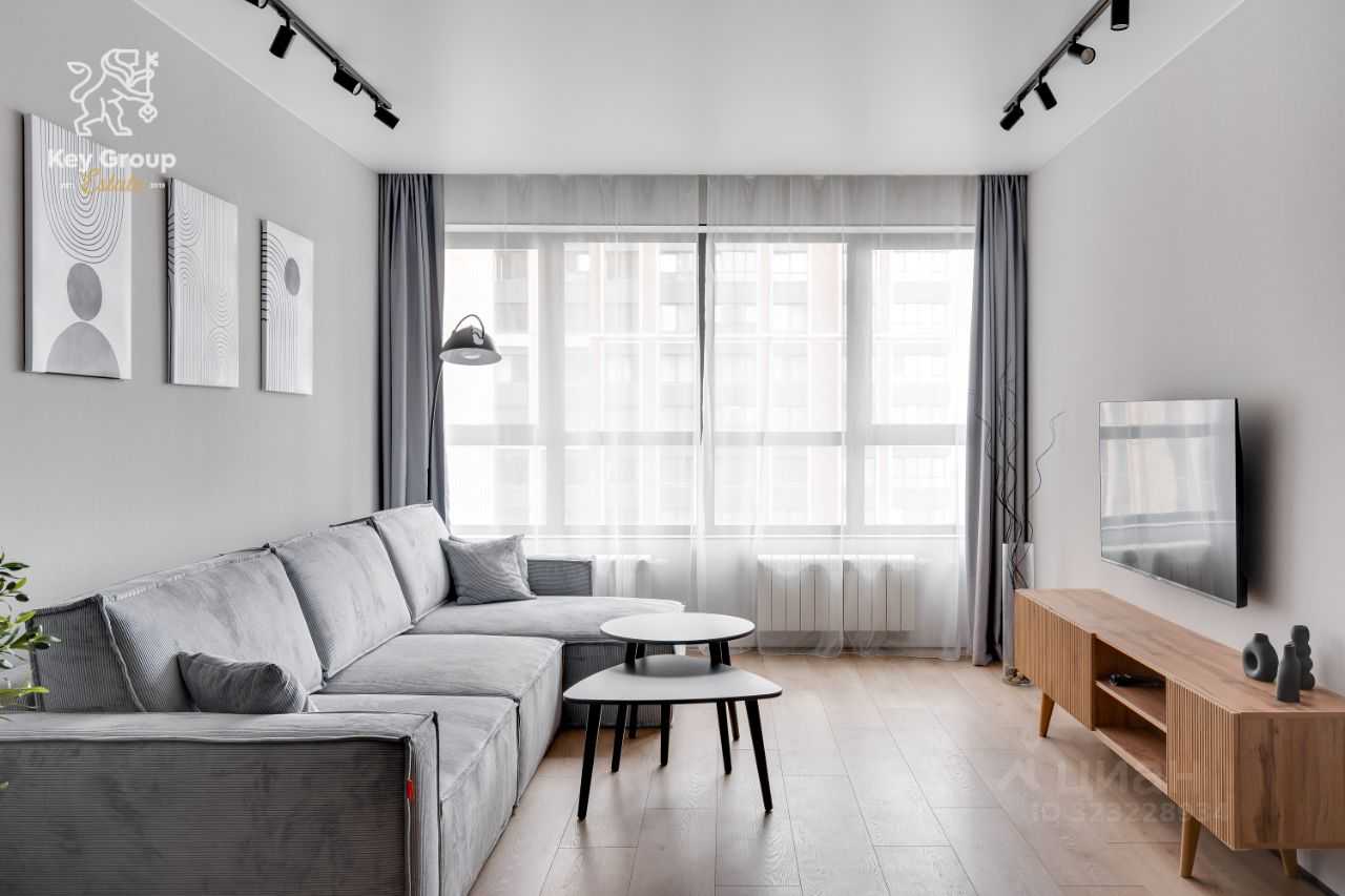 2-комнатная квартира, 54 м² — фотография 2