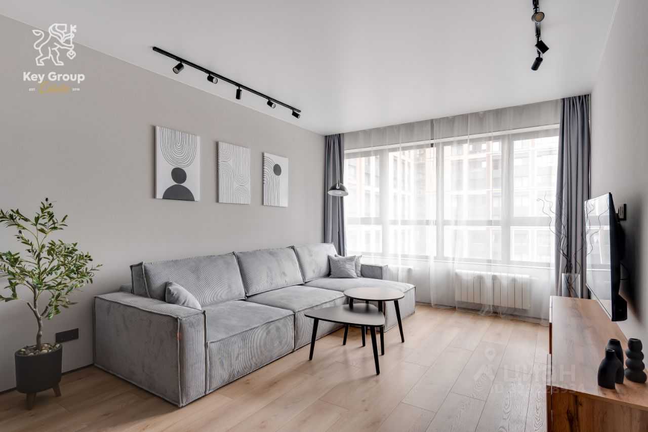 2-комнатная квартира, 54 м²
