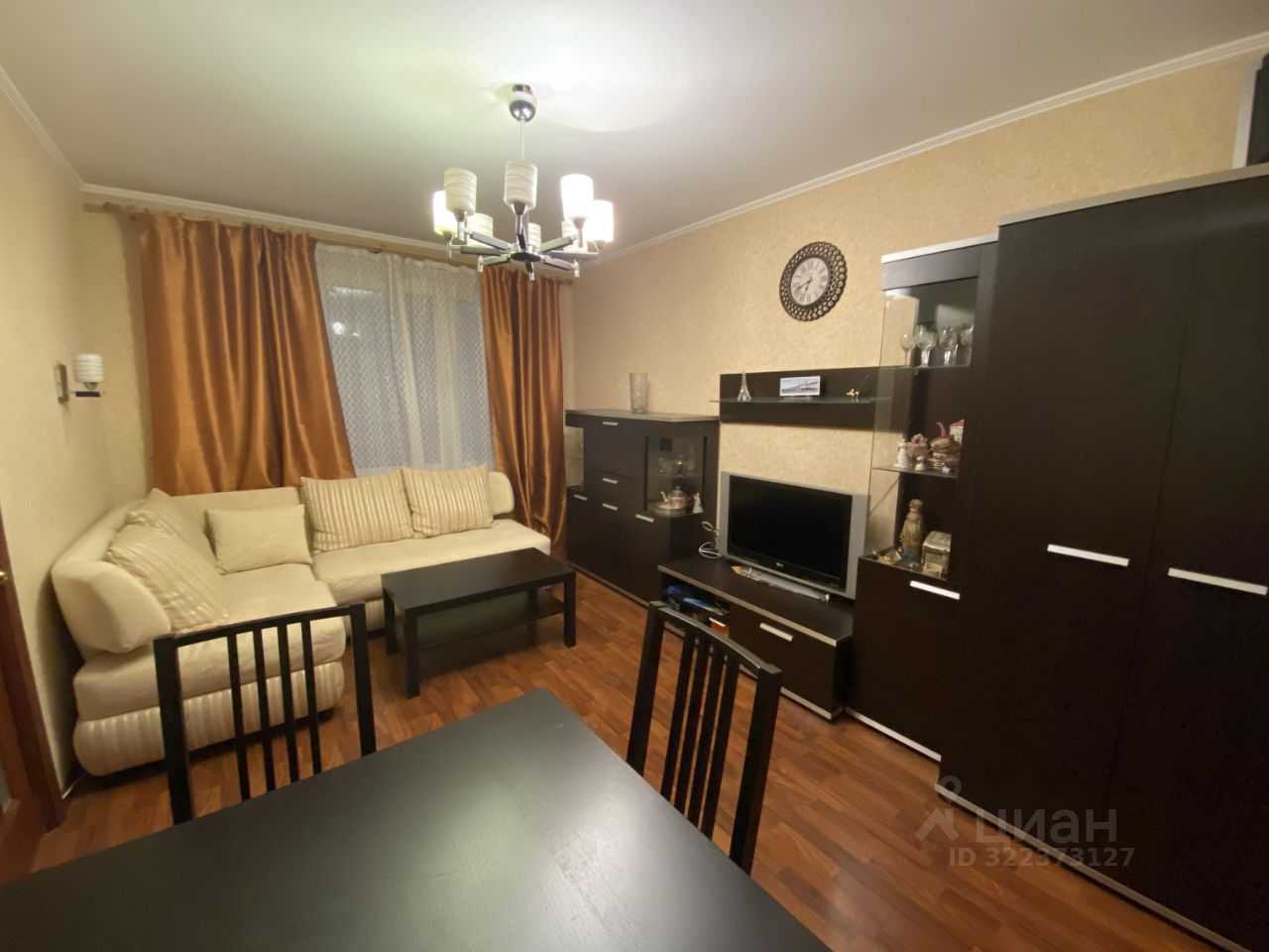 3-комнатная квартира, 53 м²