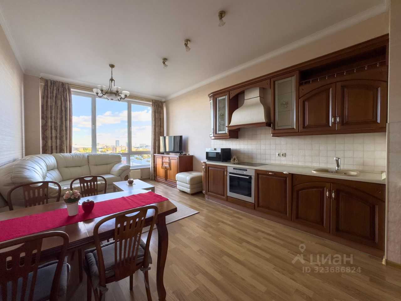 4-комнатная квартира, 119 м²