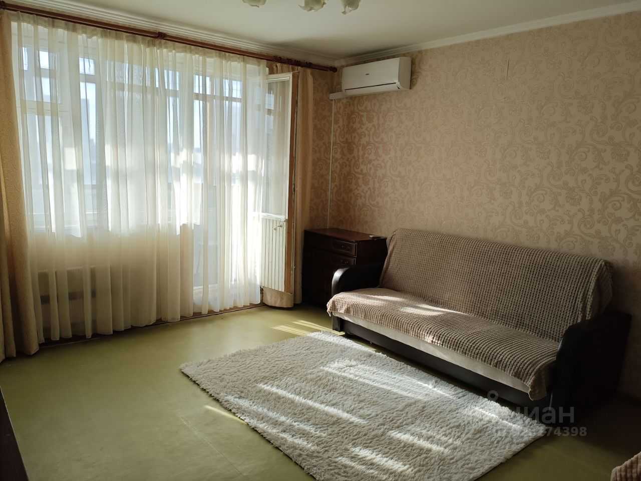 1-комнатная квартира, 39 м²