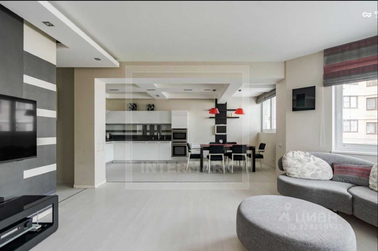 3-комнатная квартира, 97 м² — фотография 2