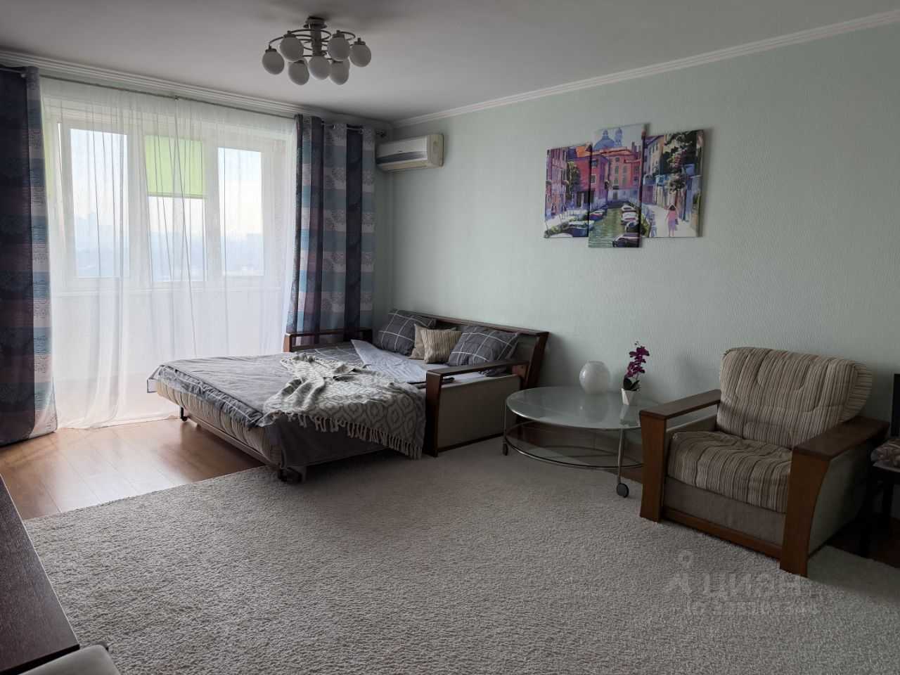 1-комнатная квартира, 39 м² — фотография 3