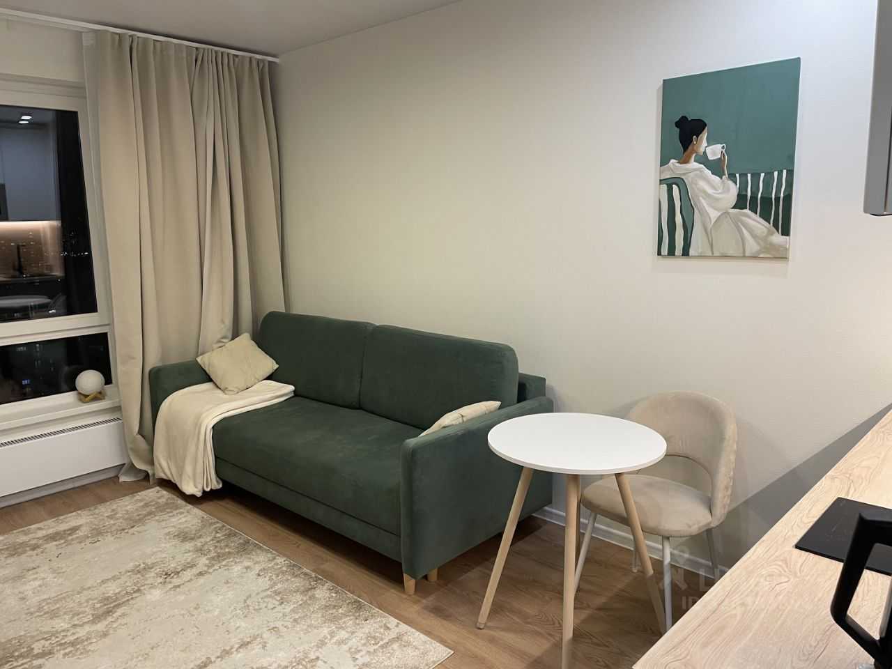 1-комнатная квартира, 24 м² — фотография 3
