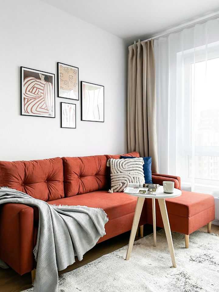 1-комнатная квартира, 21,5 м²