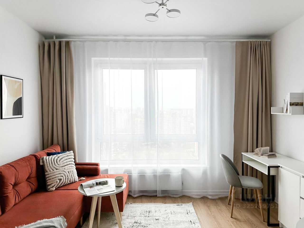 1-комнатная квартира, 21,5 м² — фотография 2