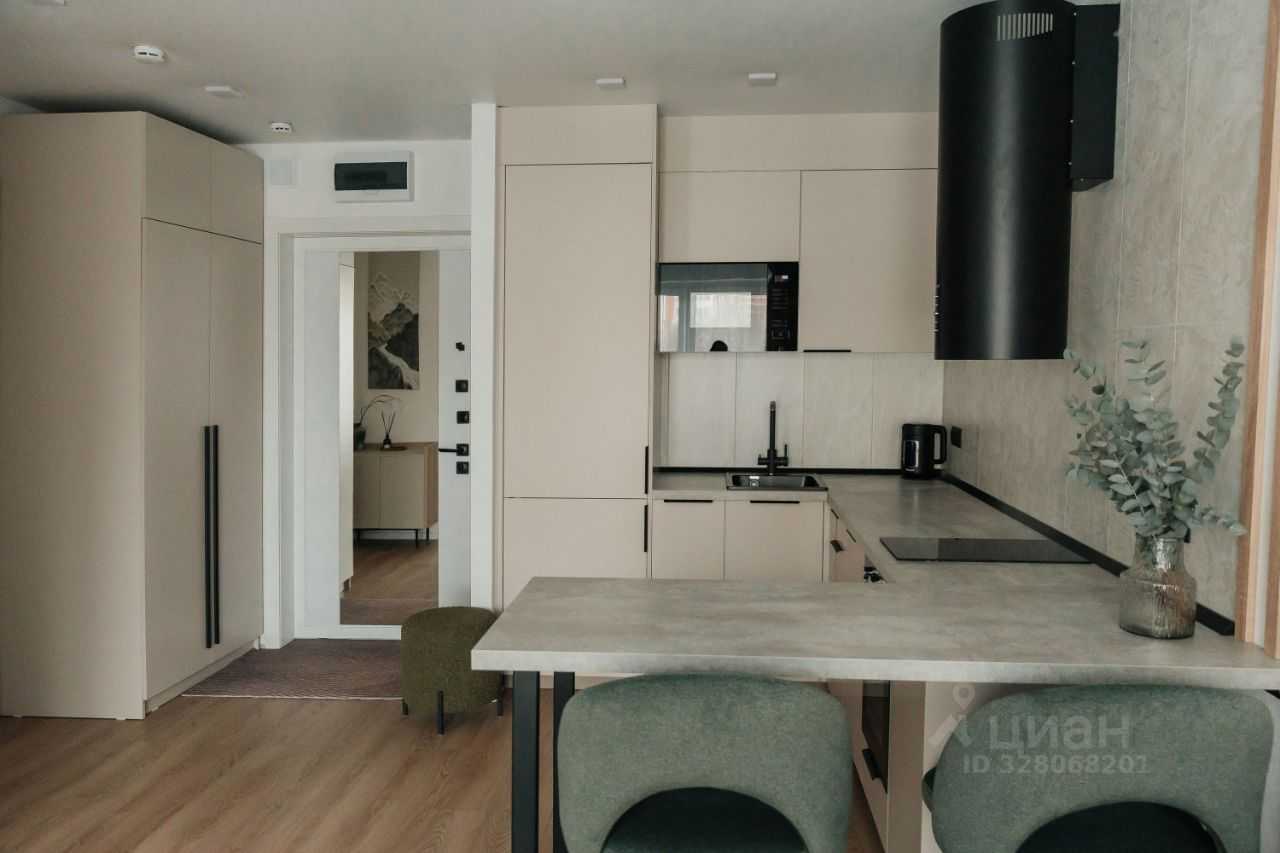 1-комнатная квартира, 34 м²