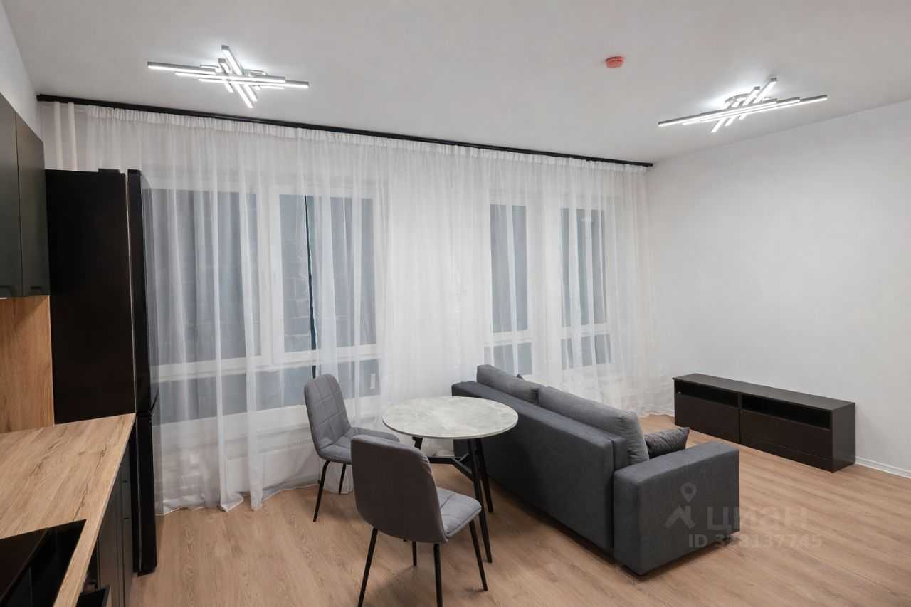 1-комнатная квартира, 33,7 м²