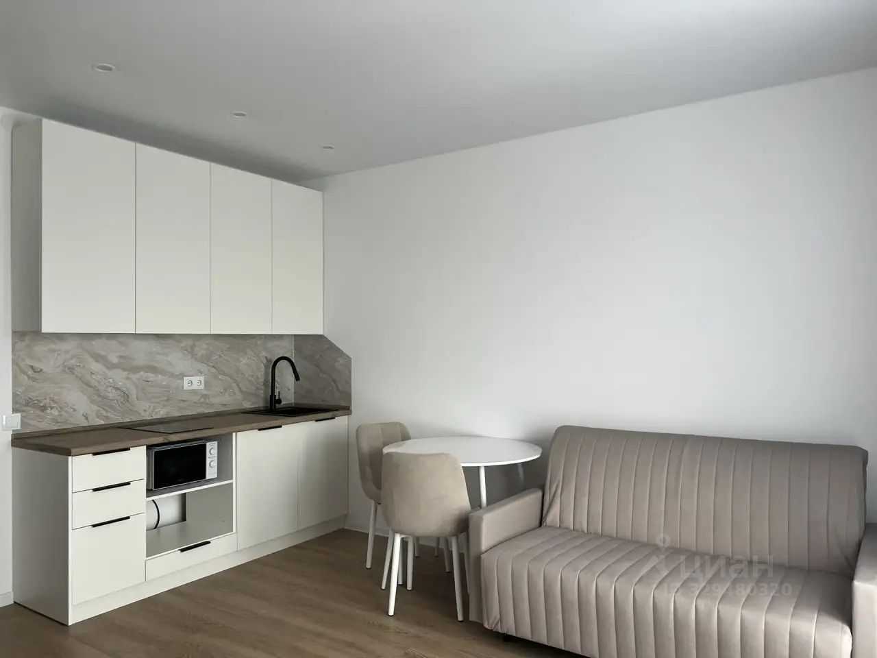 1-комнатная квартира, 23,3 м²