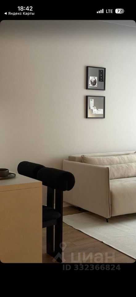 1-комнатная квартира, 34 м² — фотография 3