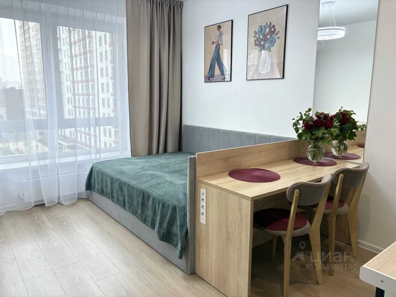 1-комнатная квартира, 19,7 м² — фотография 3