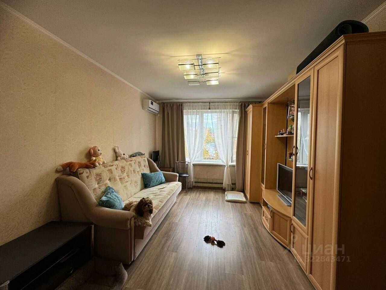 1-комнатная квартира, 38 м² — фотография 2