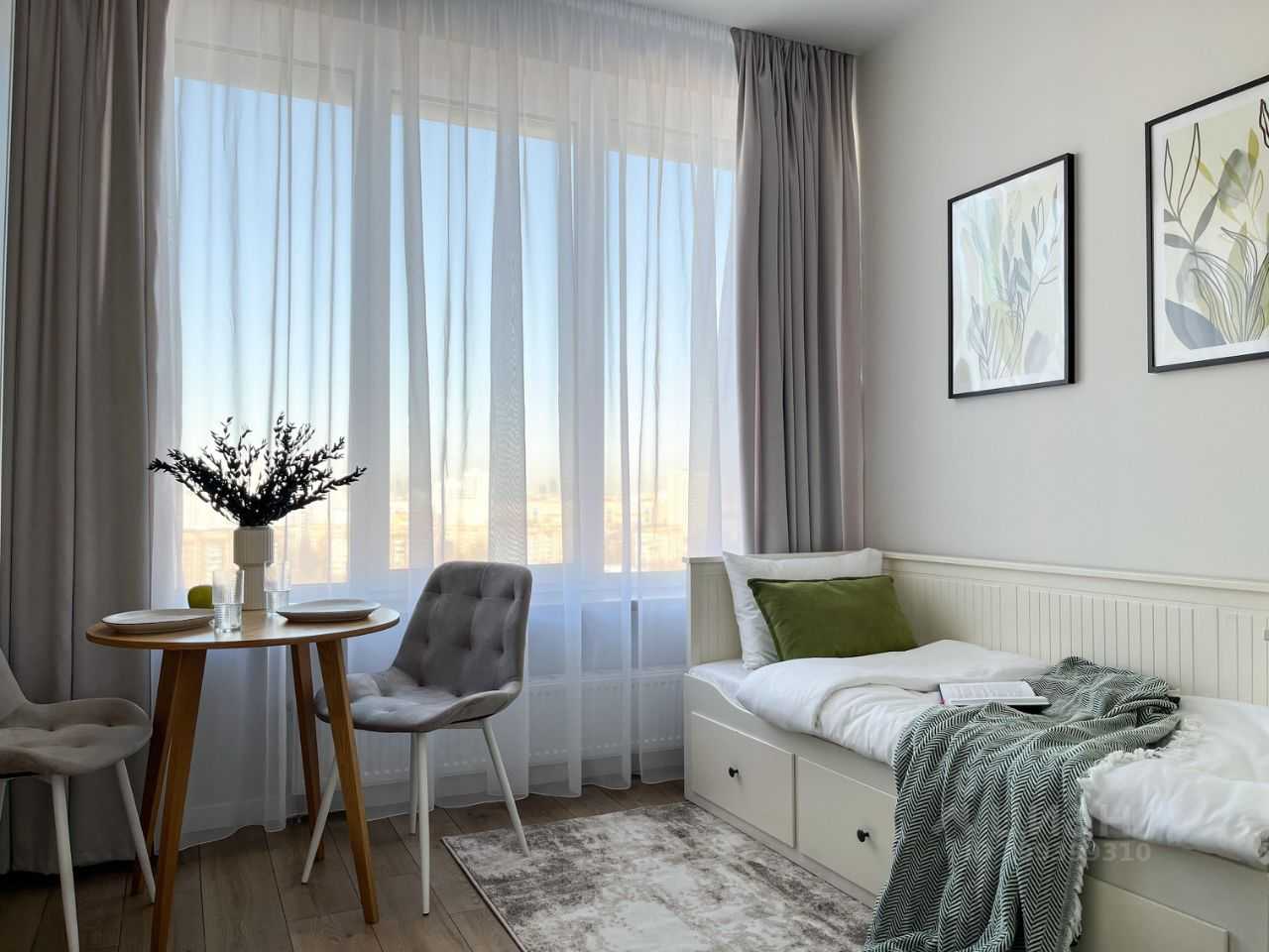 1-комнатная квартира, 18 м²