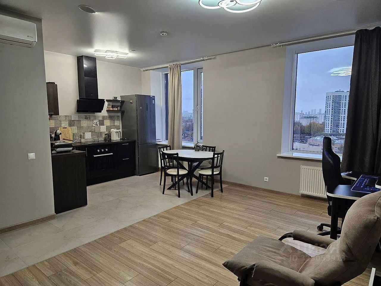 2-комнатная квартира, 55 м²