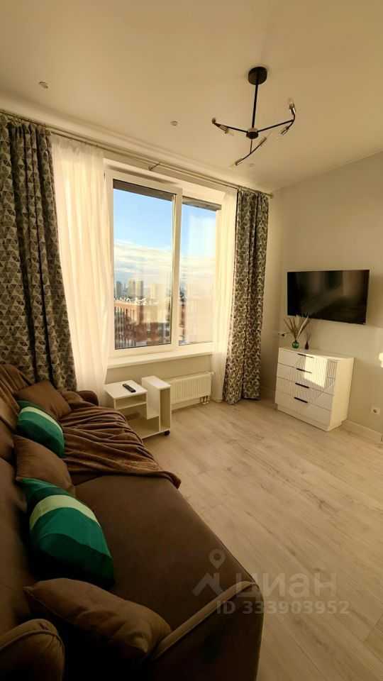 1-комнатная квартира, 35 м²