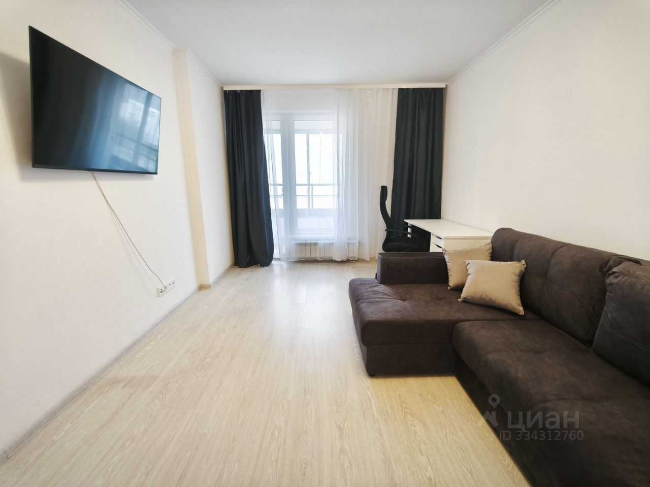 1-комнатная квартира, 40 м²