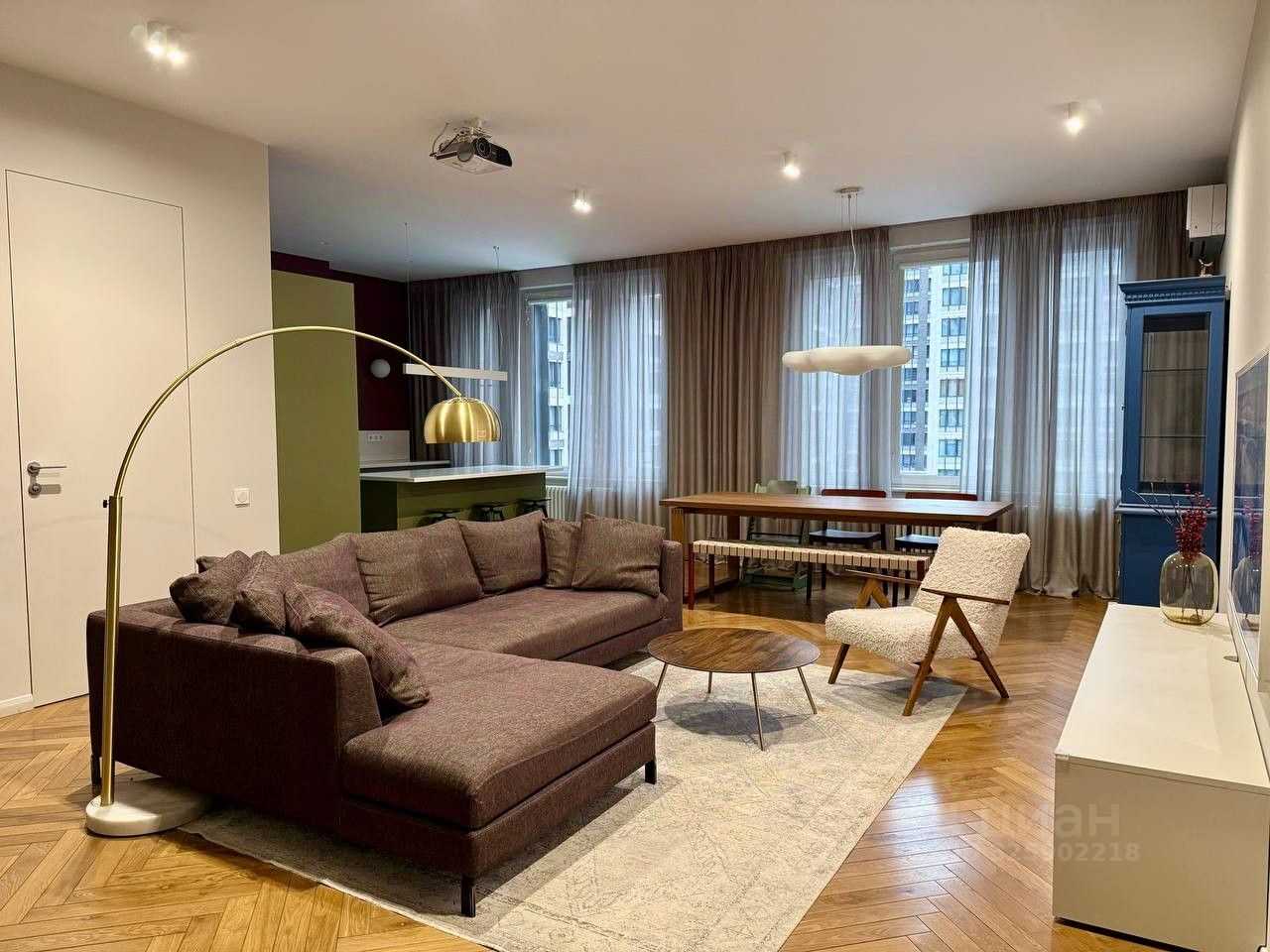 3-комнатная квартира, 108,6 м²