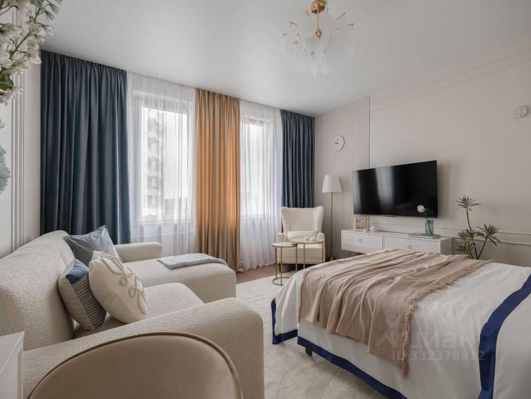 1-комнатная квартира, 39 м²