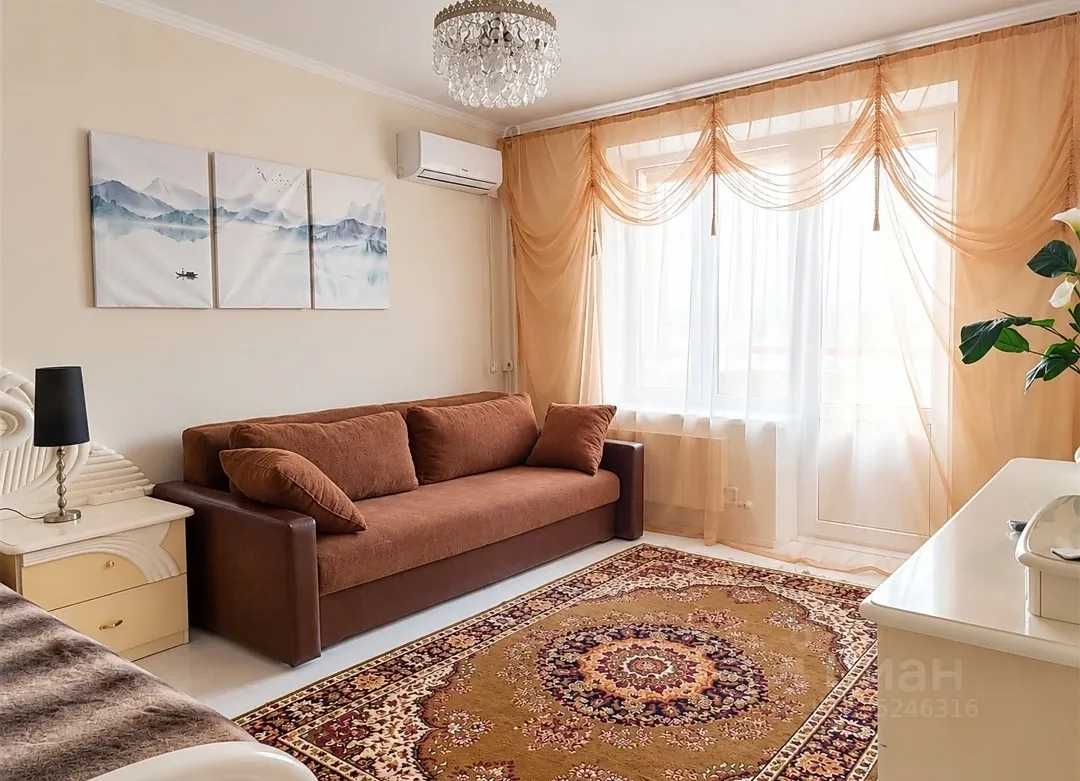 1-комнатная квартира, 35 м² — фотография 2