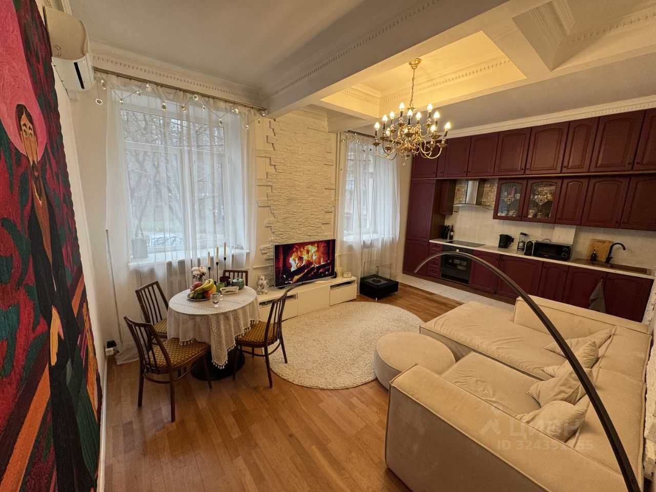 1-комнатная квартира, 50 м² — фотография 2