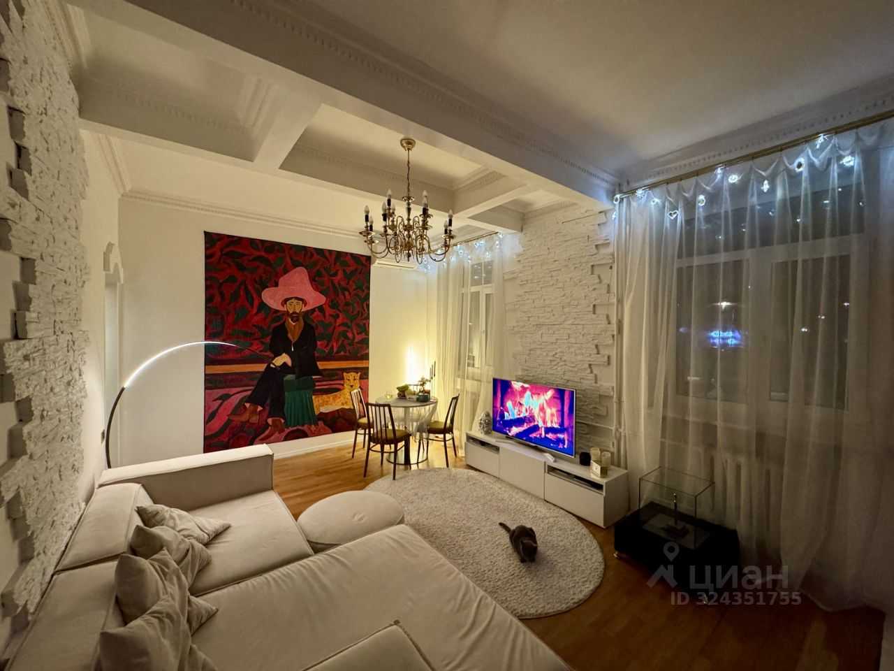 1-комнатная квартира, 50 м² — фотография 3