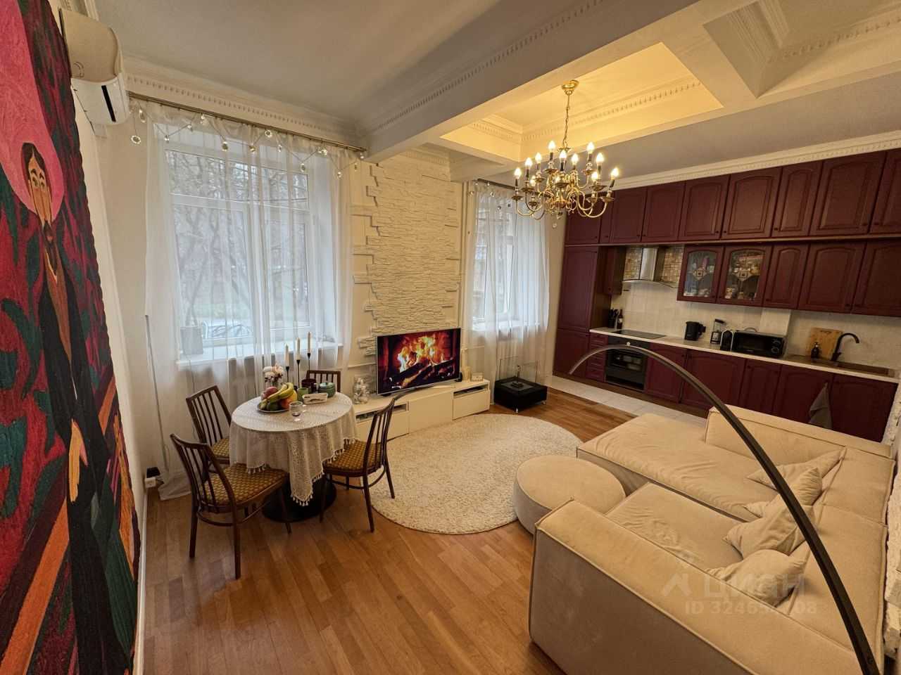 1-комнатная квартира, 50 м² — фотография 3