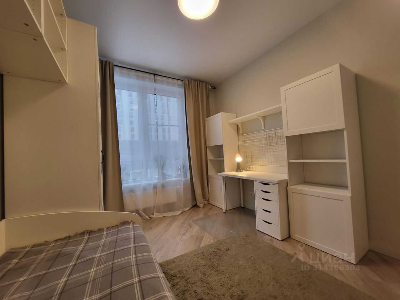 1-комнатная квартира, 39 м² — фотография 3
