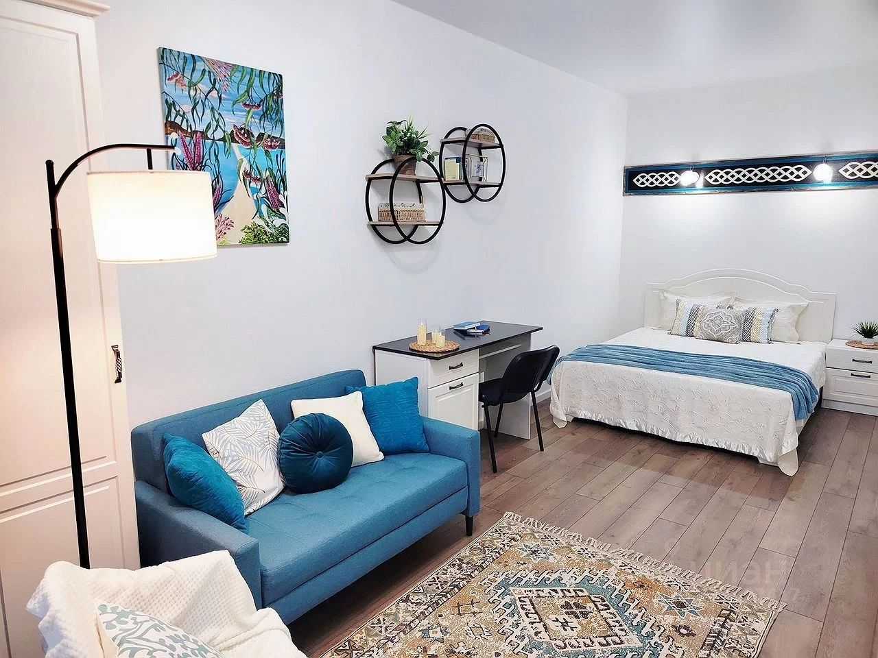 1-комнатная квартира, 45 м² — фотография 2