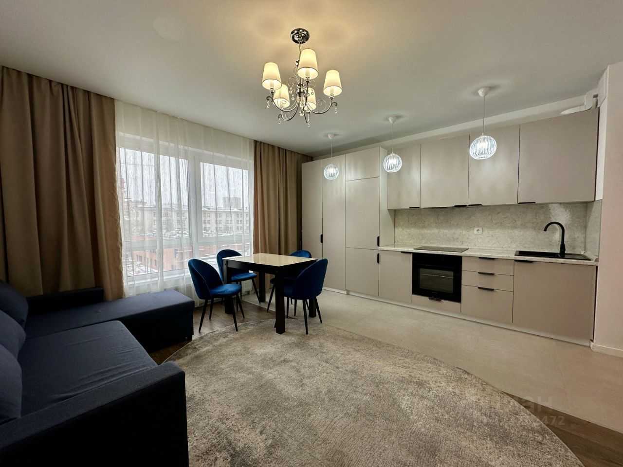 3-комнатная квартира, 53 м²
