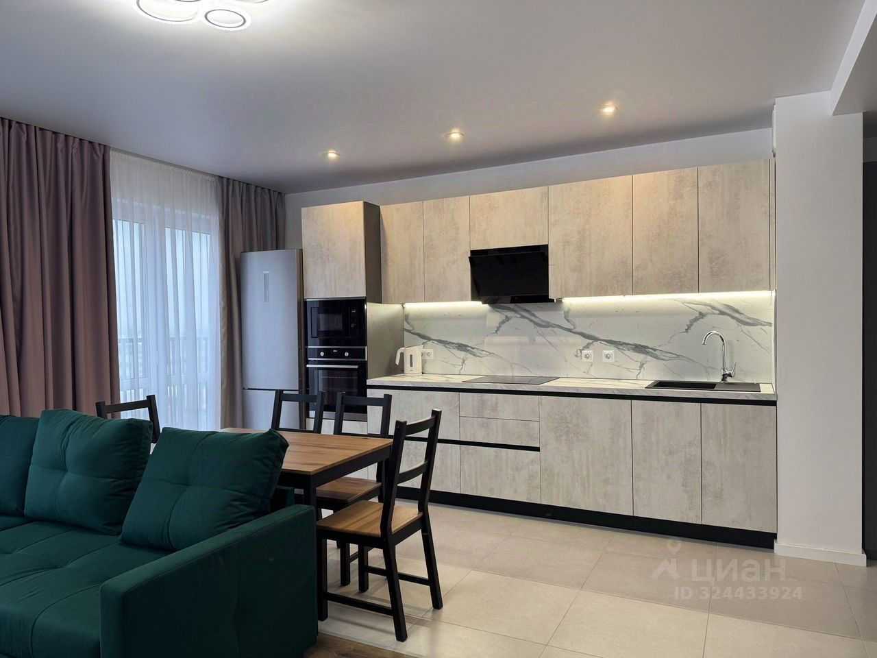 3-комнатная квартира, 60 м² — фотография 3