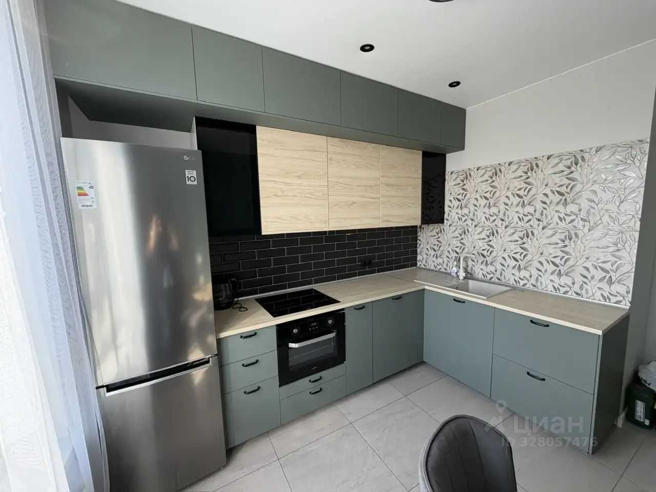 1-комнатная квартира, 38 м²