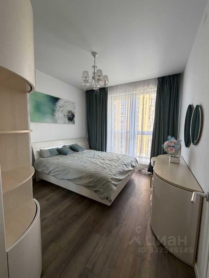 1-комнатная квартира, 42,8 м²