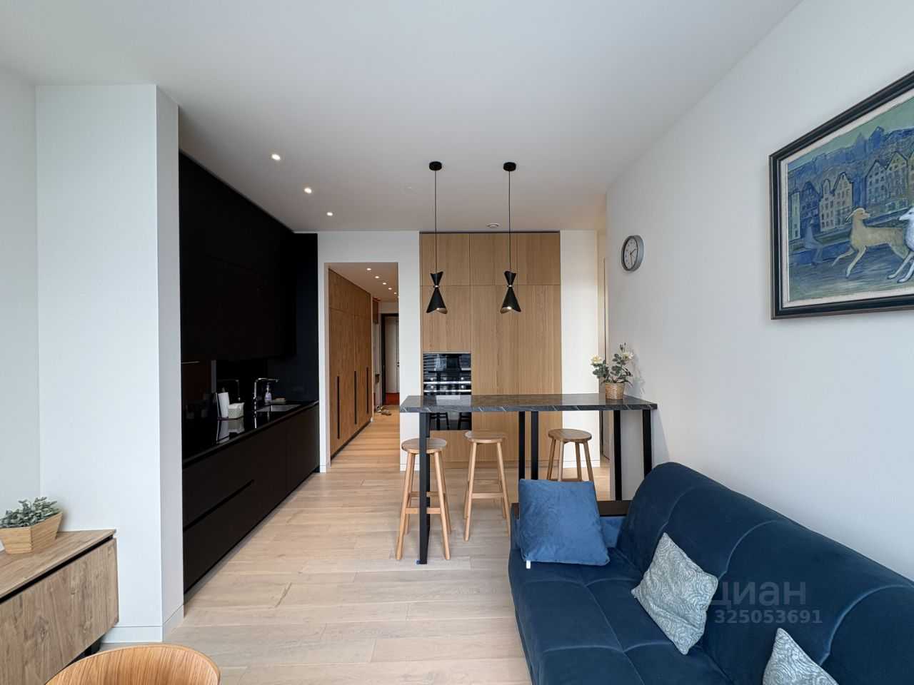 1-комнатная квартира, 52 м² — фотография 2