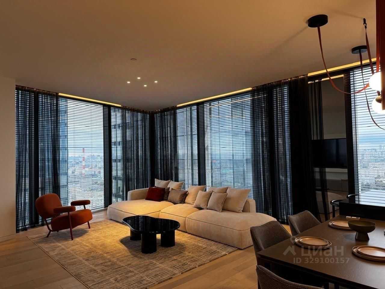 3-комнатная квартира, 116 м²