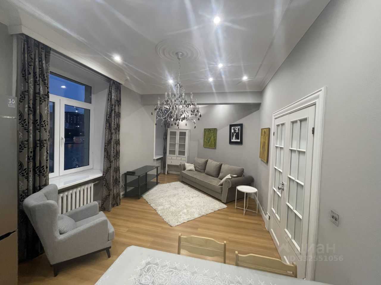 2-комнатная квартира, 66,1 м²