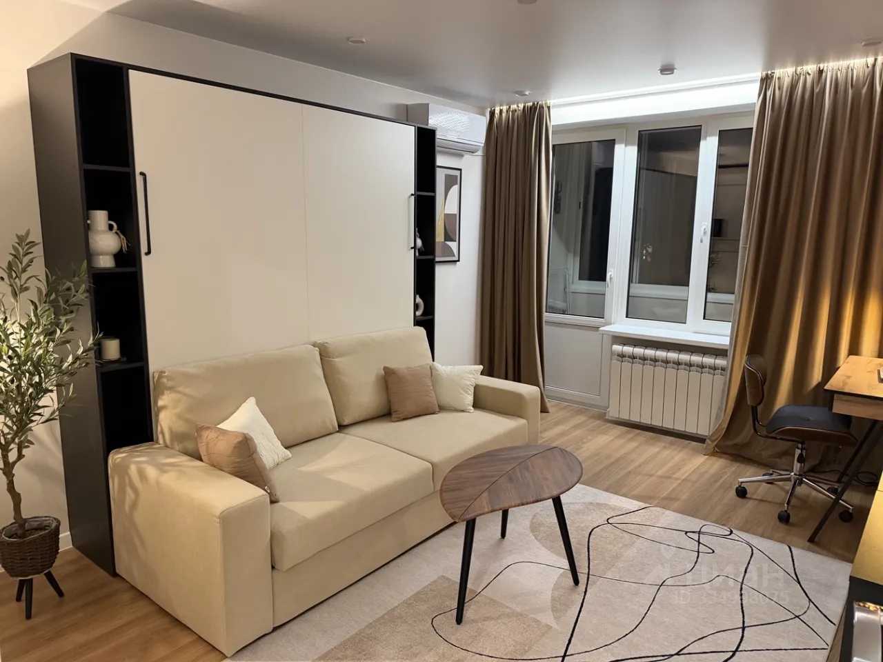 1-комнатная квартира, 36 м² — фотография 2